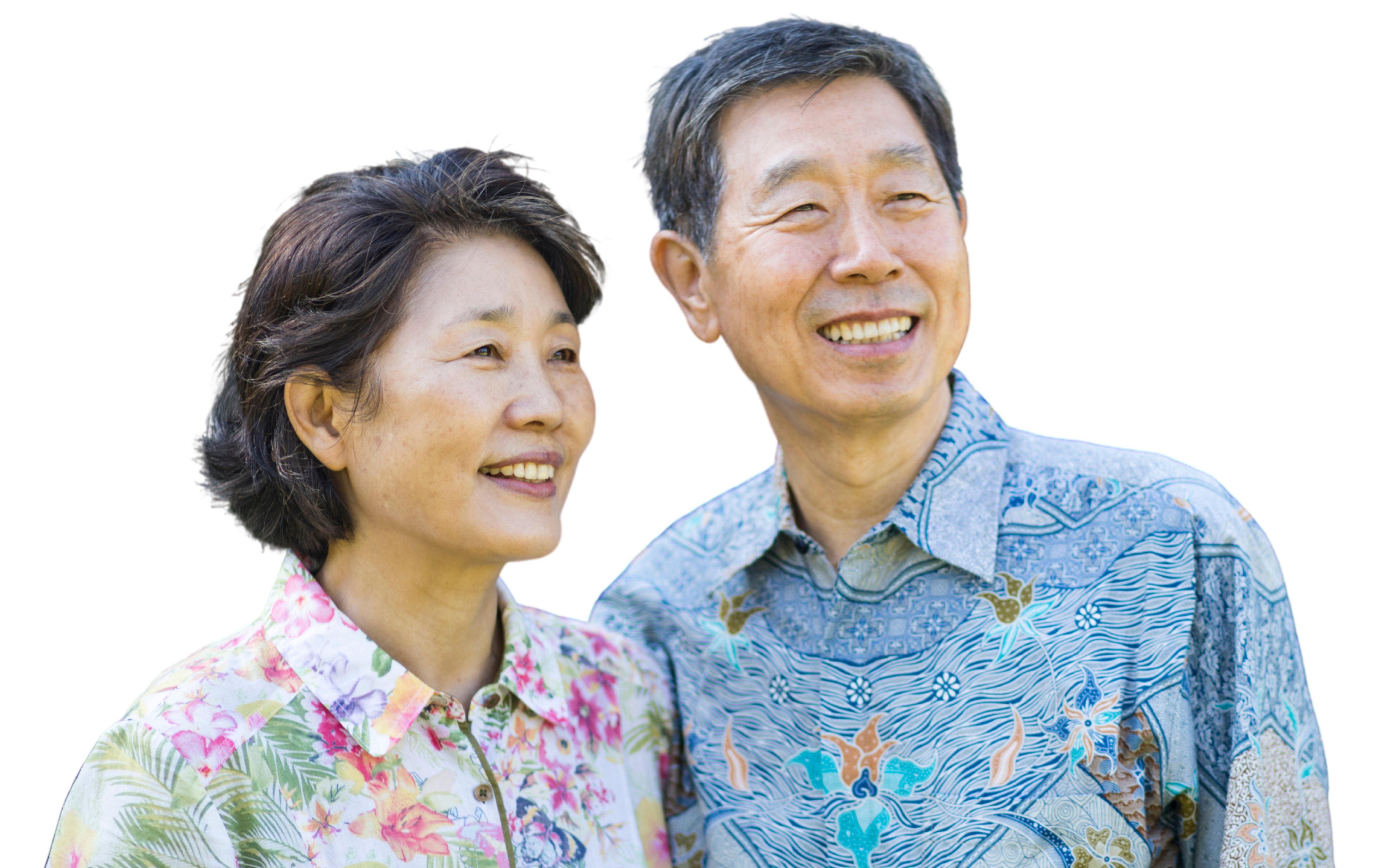 Smiling patients at Eyecentric, eye specialist in Malaysia