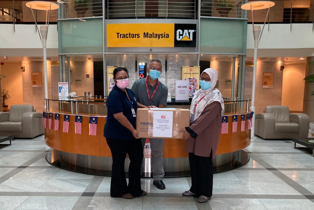 Distribution to corporate client - Sime Darby Industry (Puchong)